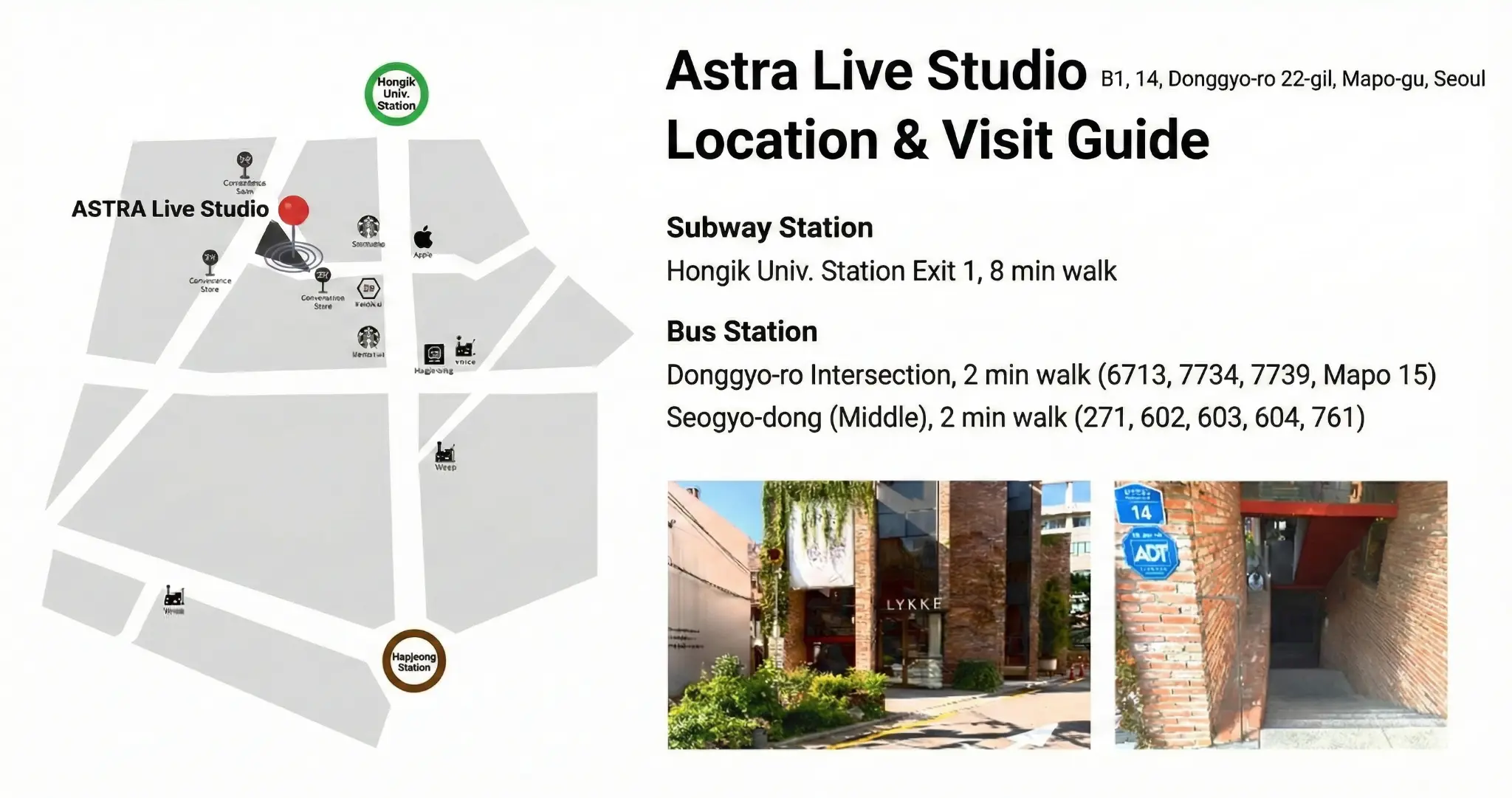 Astra Live Studio Location & Visit Guide